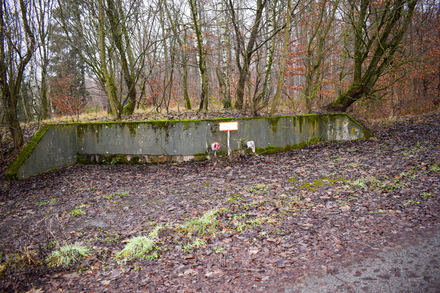 Die Löschwasserzister nen sind noch erhalten