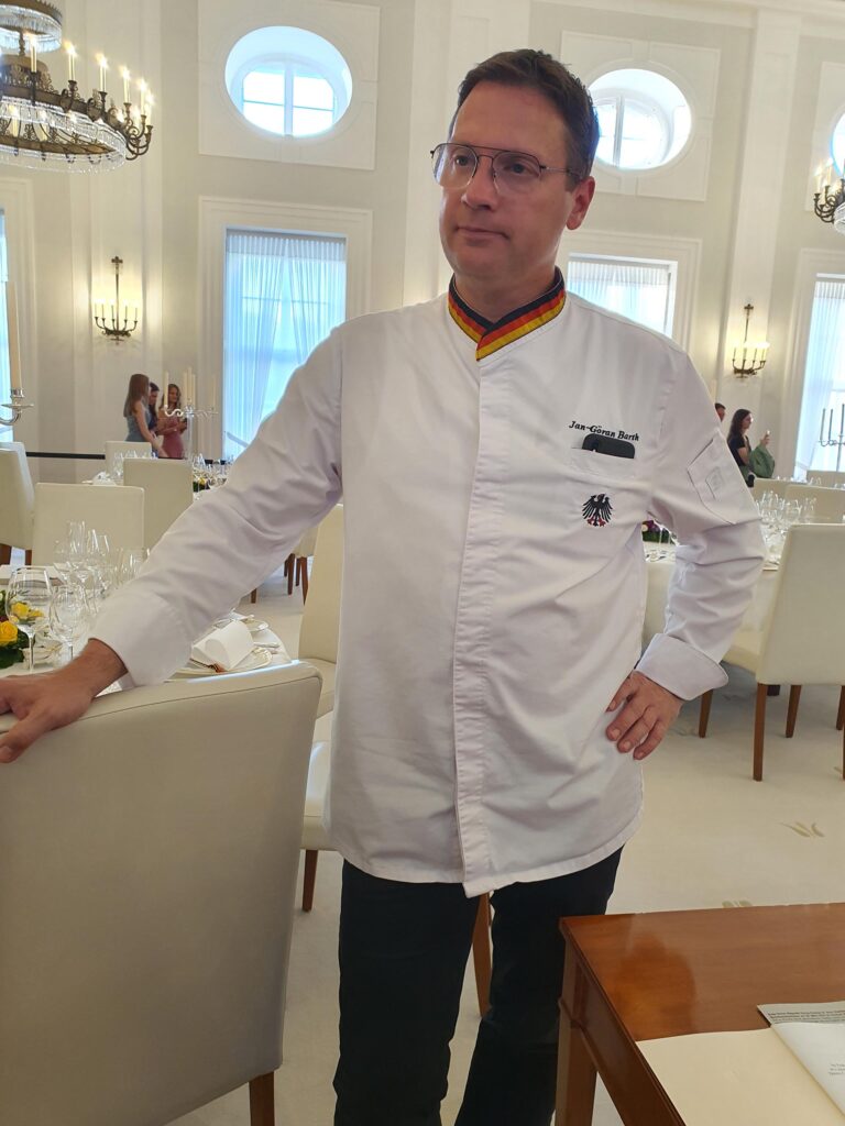 Chefkoch im SChloss Bellvue ist Jan Göran Barth