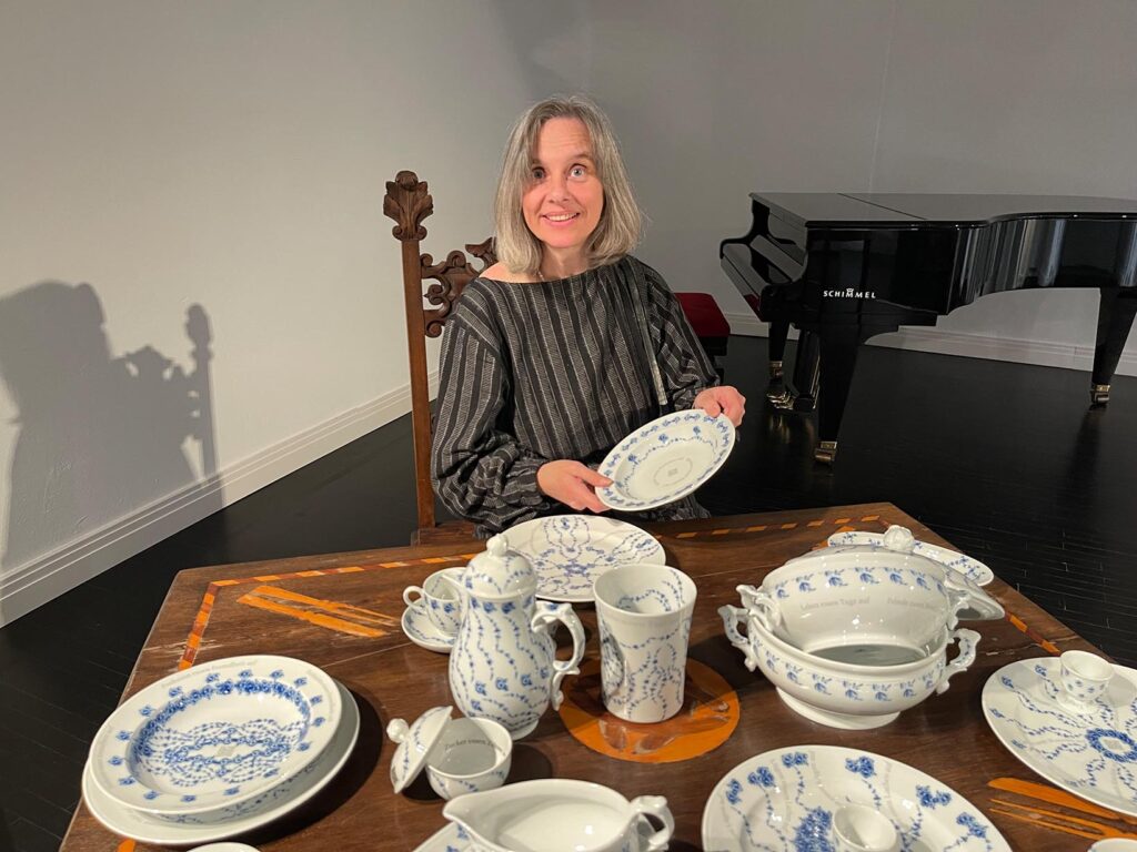 Anke Müffelmann präsentiert ihre Interpretation von Lottine