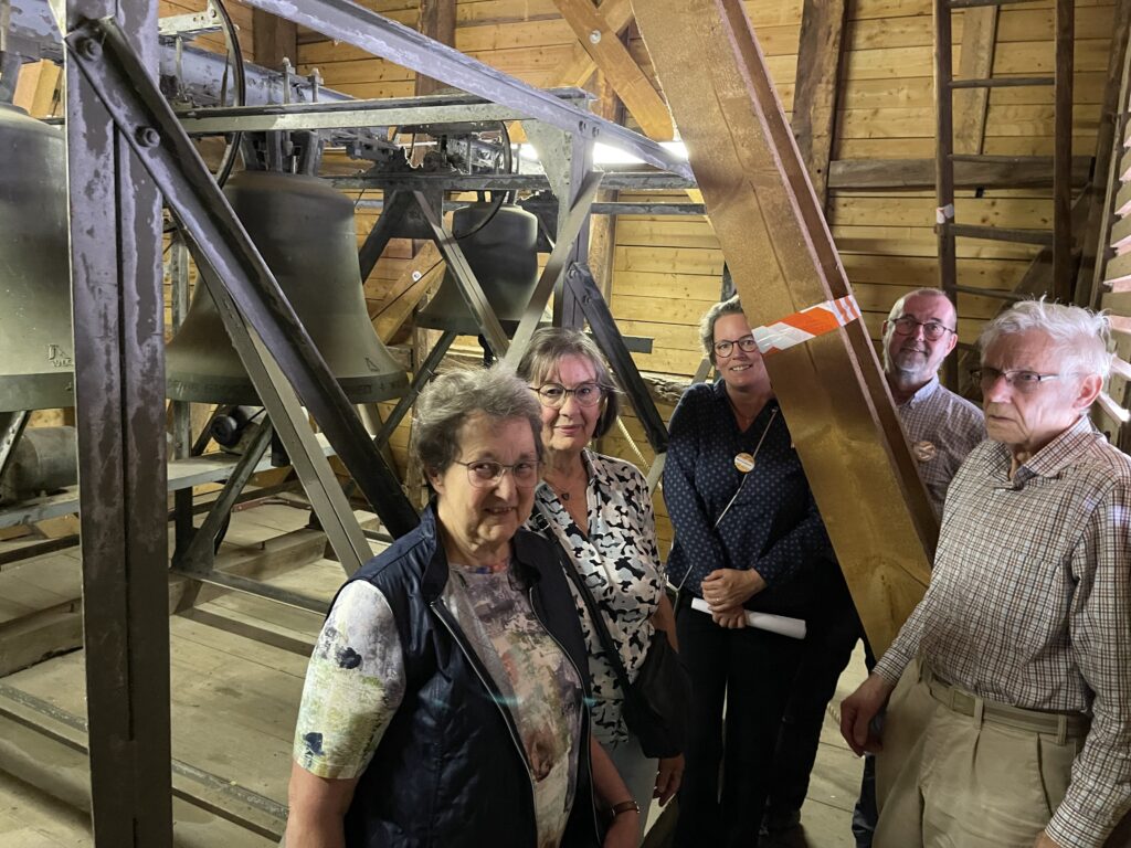 Im Turm erhielten die Besucher Informationen über die Geschichte der 3 großen Bronzeglocken