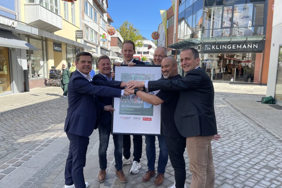 v.l. Andreas Trotz, Uwe Hülkenberg, Jens Klingemann, Thomas Pottmeier, Kartsen Gonzaga u. Jörg Albers