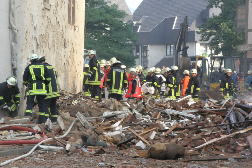 Explosion in Höxter